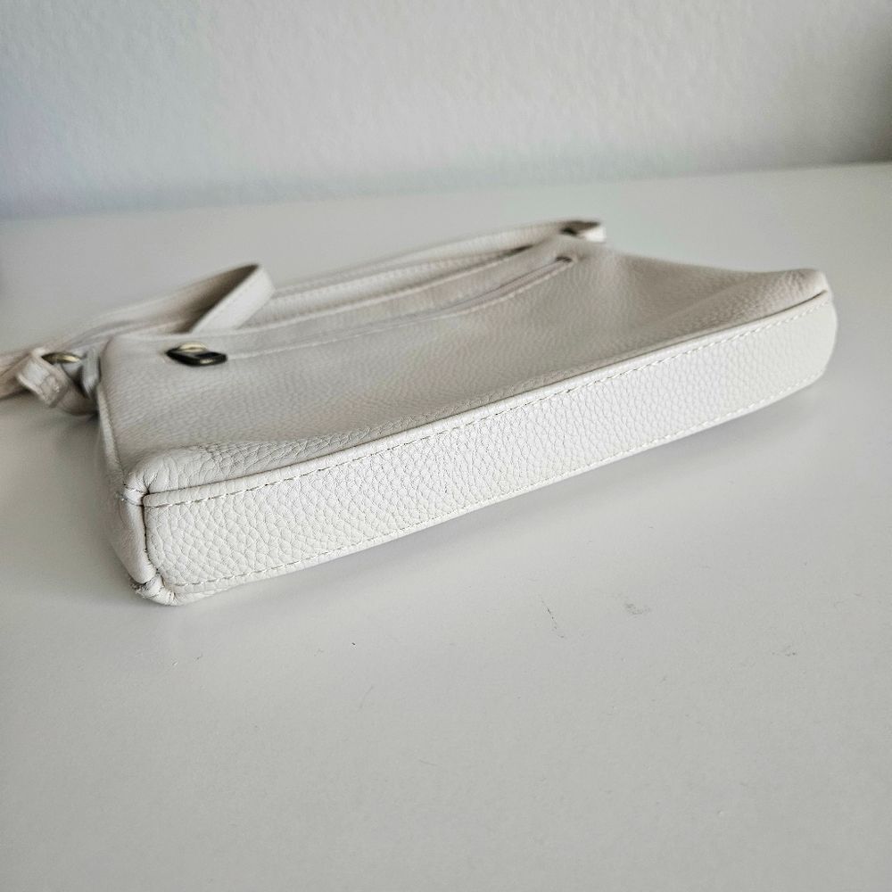 The Sak | Leather Bone Crossbody Stud Zipper Boho Purse Brass Bag Womens - Picture 6 of 7